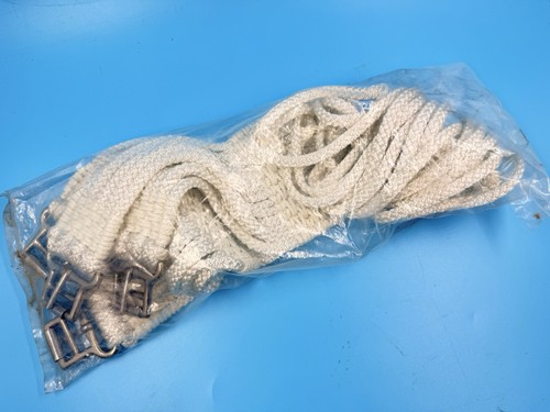 White english girth cord - white, 14